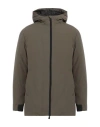 Suns Man Jacket Military Green Size Xxl Polyamide In Green