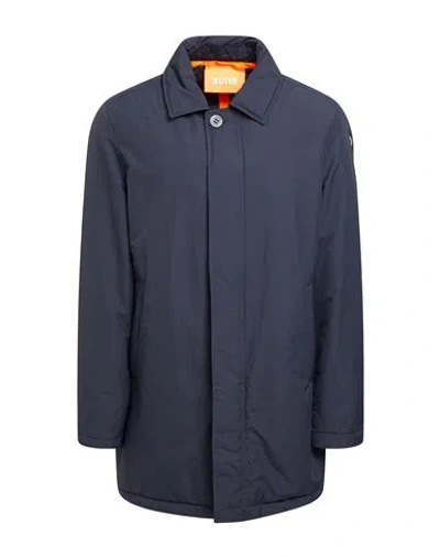 Suns Man Jacket Navy Blue Size 3xl Polyamide
