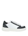Suns Boards Man Sneakers White Size 9 Leather, Textile Fibers In White