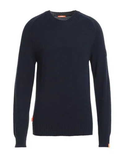 Suns Man Sweater Midnight Blue Size L Acrylic, Wool, Synthetic Fibers, Alpaca Wool, Virgin Wool