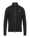 Suns Boards Man Sweatshirt Black Size L Cotton, Polyamide, Elastane In Black