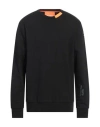 Suns Man Sweatshirt Black Size Xxl Cotton, Polyester In Black