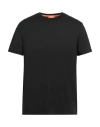 Suns Boards Man T-shirt Black Size Xxl Polyamide, Elastane In Black