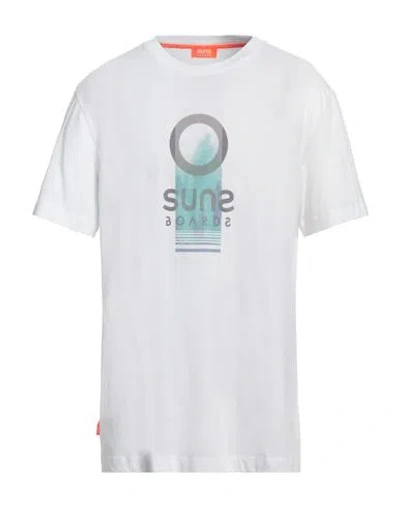 Suns Man T-shirt White Size Xxl Cotton