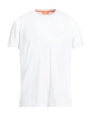 Suns Boards Man T-shirt White Size Xxl Polyamide, Elastane