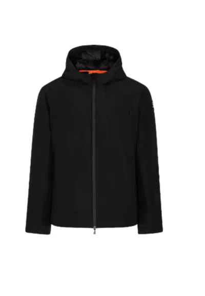 Suns Men's Jacket  Aurelio Long Velour Black