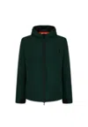 Suns Men's Jacket  Aurelio Velour Forest In Foresta Verde
