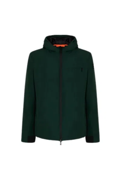 Suns Men's Jacket  Aurelio Velour Forest In Foresta Verde