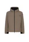 Suns Men's Jacket  Aurelio Velour Fossil In Brown