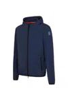 Suns Blue Polyester Jacket In Blue