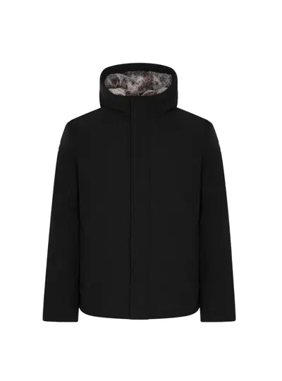 Suns Men's Jacket  Montebiancofur Black In Multi