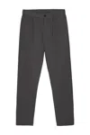 Suns Men's Trousers  Pts53013u Dark Grey In Burgundy