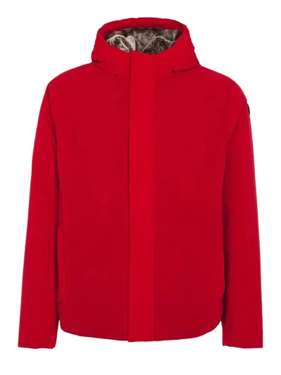 Suns Modern Red Down Jacket