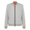Suns Gray Nylon Jacket In Grey