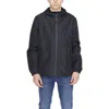 Suns Black Polyester Jacket In Black