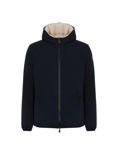 Suns Reversible Double-face Nylon Jacket In Blue