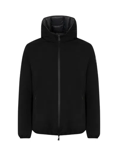 Suns Reversible Stretch Nylon Jacket In Black