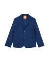 Suns Boards Toddler Boy Blazer Blue Size 6 Polyamide, Elastane In Blue
