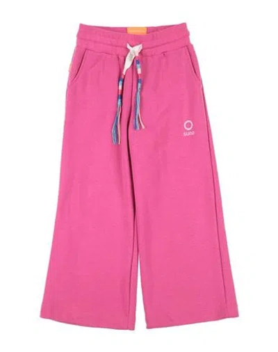 Suns Babies'  Boards Toddler Girl Pants Fuchsia Size 4 Cotton, Polyester In Pink