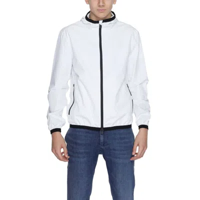 SUNS WHITE POLYESTER JACKET