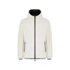 Suns White Polyester Jackets & Coat In White