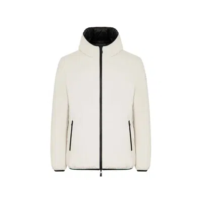 Suns White Polyester Jackets & Coat