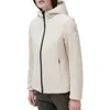 Suns White Polyester Jackets & Coat In Neutral