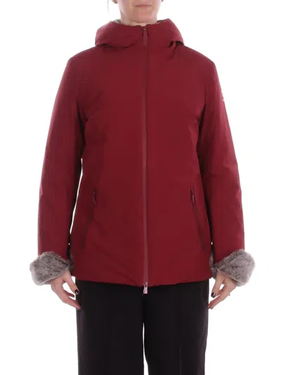 Suns Woman Jacket Gbs63023d Cherry Jacket- Alya Fur Cherry In Other