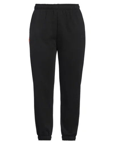Suns Woman Pants Black Size L Cotton, Polyester In Black