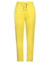 Suns Boards Woman Pants Yellow Size Xs Cotton, Polyester In Yellow