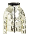 Suns Woman Puffer Platinum Size L Polyester In Grey