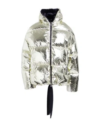 Suns Woman Puffer Platinum Size S Polyester In White