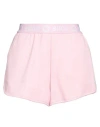 Suns Boards Woman Shorts & Bermuda Shorts Pink Size L Cotton, Polyester In Pink