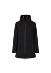 Suns Women's Jacket  Cassia Black In Nero Neri E Grigi
