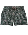 Sunset And Vine Adonis Stretch Woven Print Swim Trunk