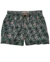 Sunset And Vine Adonis Stretch Woven Print Swim Trunk