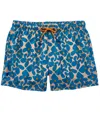 SUNSET AND VINE MICROFIBER WOVEN PRINTED SWIM TRUNK