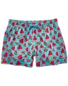 Shop Sunset And Vine Microfiber Woven Printed Swim Trunk