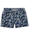 Sunset And Vine Microfiber Woven Printed Swim Trunk
