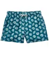 Sunset And Vine Microfiber Woven Printed Swim Trunk