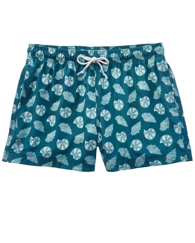 Sunset And Vine Microfiber Woven Printed Swim Trunk