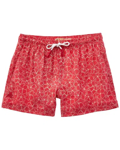 SUNSET AND VINE SUNSET AND VINE MICROFIBER WOVEN PRINTED SWIM TRUNK