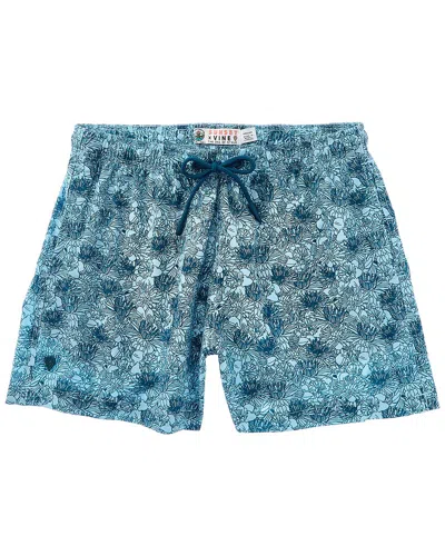 Sunset And Vine Shawn Swim Trunk In Blue