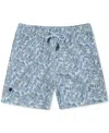 Sunset And Vines Men's Textured Woven Swim Trunks
