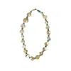 Sunset Magic Studio Women's Blue / Neutrals Magical Shell - Mother Of Pearl Necklace In Blue