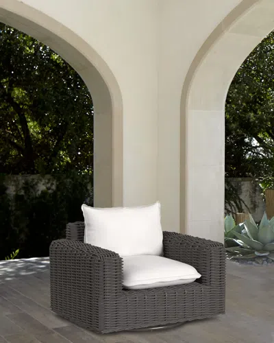 Sunset West Cabo Outdoor Swivel Club Chair