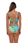 Sunsets Alana Reversible Hipster Bikini Swim Bottoms In Blue