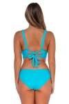 Sunsets Alana Reversible Hipster Bikini Swim Bottoms In Blue Bliss