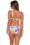 Sunsets Alana Reversible Hipster Bikini Swim Bottoms In Camilla Flora