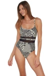 Sunsets Alexia One Piece In Venice Seagrass Texture